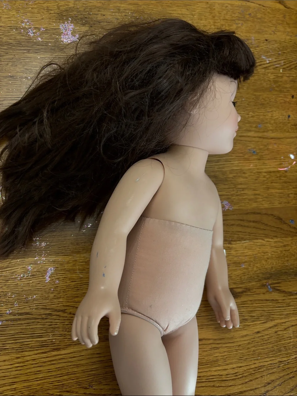 Classic Brown-Haired American Doll